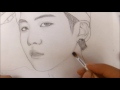 방탄소년단 BTS - 슈가 Suga speed drawing
