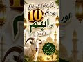 Eid-ul-Azha Ke 10 Hairatangez Aur Important Facts 🐐✨