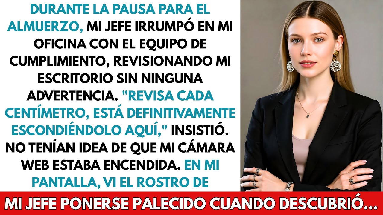 Mi Jefe Registró Mi Oficina Mientras Yo Estaba Fuera... Pero Lo Que Encontraron Lo Cambió Todo.