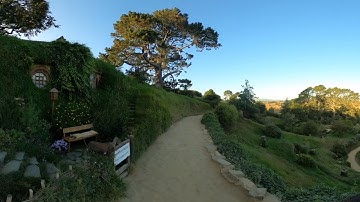 The Shire Hobbiton Bag End Walk Down the Hill