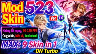 Hướng Dẫn MOD 523 SKIN Liên Quân Full Hiệu Ứng Mới Nhất Mùa S3-2026 - VER 1.0 | DN TURBO | screenshot 1