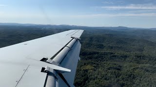 Contour Embraer ERJ-145 Approach & Landing Raleigh County Memorial Airport - Beckley, WV (BKW)