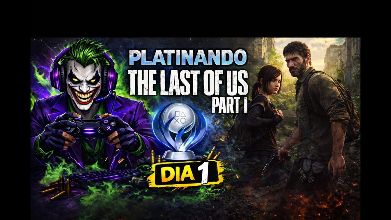 Platinando The Last of us 1 - dia