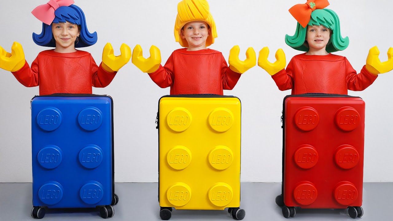 Ева в школе LEGO 🧱 Сумасшедший день