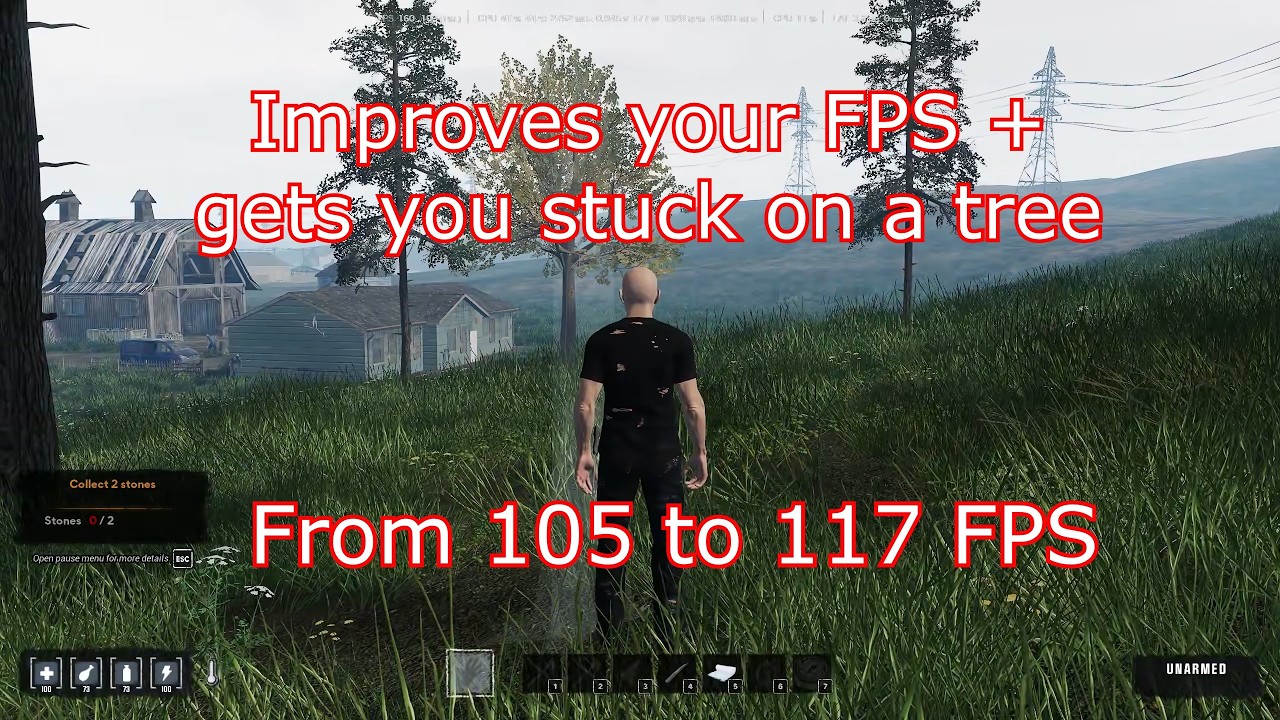 HumanitZ Third Person Camera Mod how to Improve Performance
