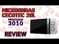 Microondas Cecotec 3010 🍴  | Review y análisis en Español 2021 | ¡Solo la verdad!