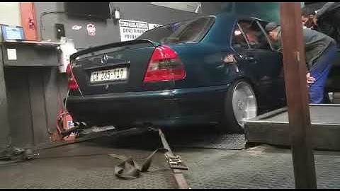 Lexus v8 powered merc in for spitronics box and engine tune