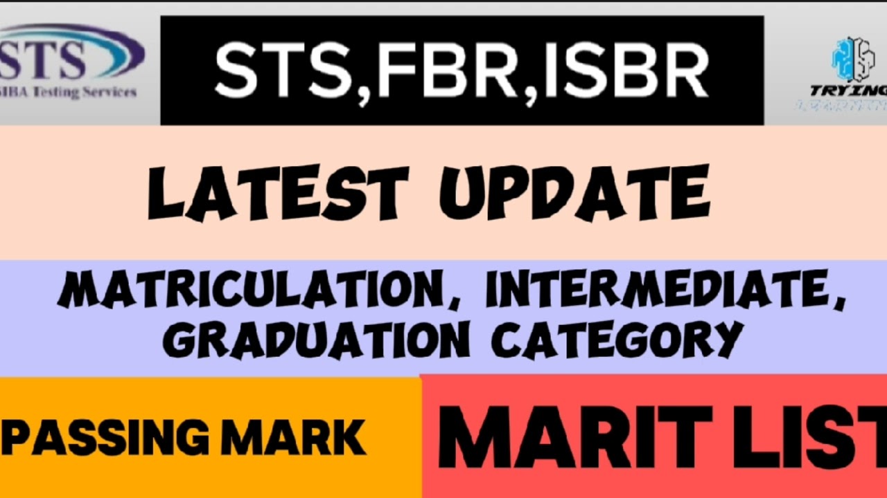 Latest news 😮 | Matriculation, intermediate, graduation category all | 