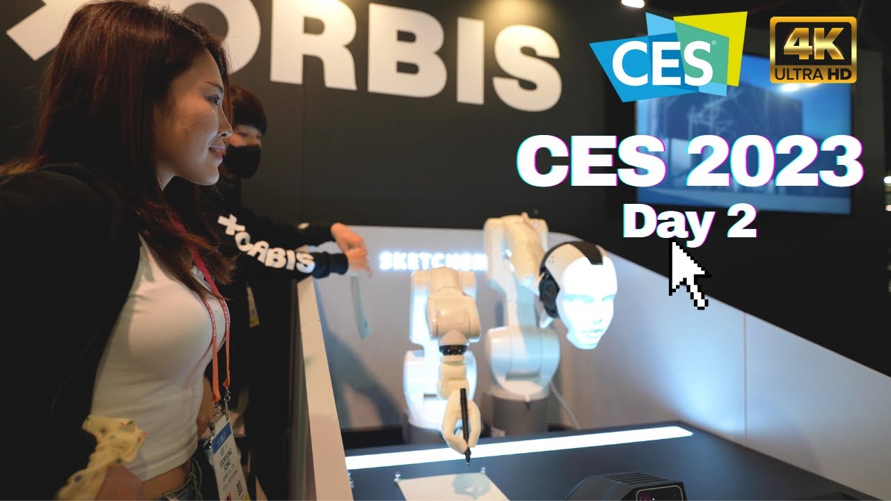 CES 2023 Las Vegas. Tours and highlights in 4K, Day 2 YouTube