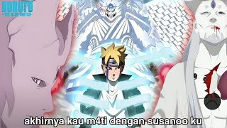 End of Story - Boruto Stabs Shibai with his Kusanagi Susanoo Jougan Until Shibai Disappears, Boss