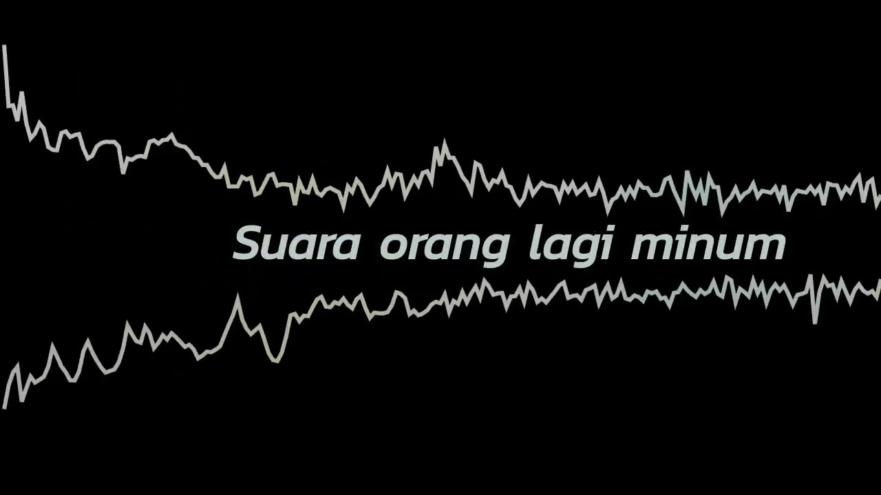 Drinking Sound Effects||Suara Orang Minum||No Copyright