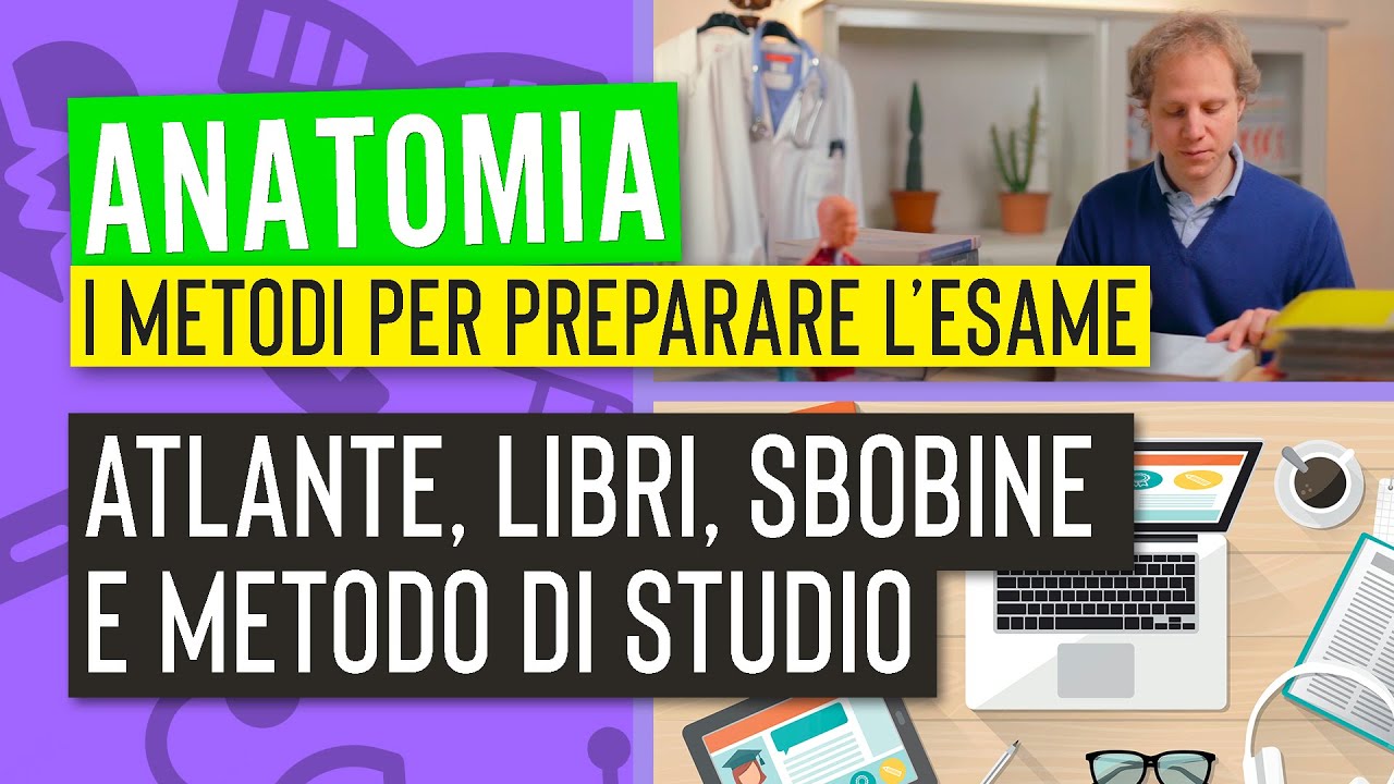 ESAME DI ANATOMIA 📚 UN METODO PER ORGANIZZARE LO STUDIO