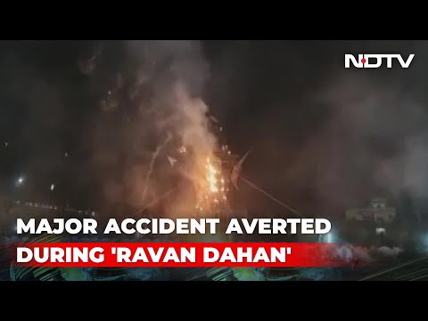 Video: They Set Fire To Ravan On Dussehra Night. He Decided To Fire Back - NDTV