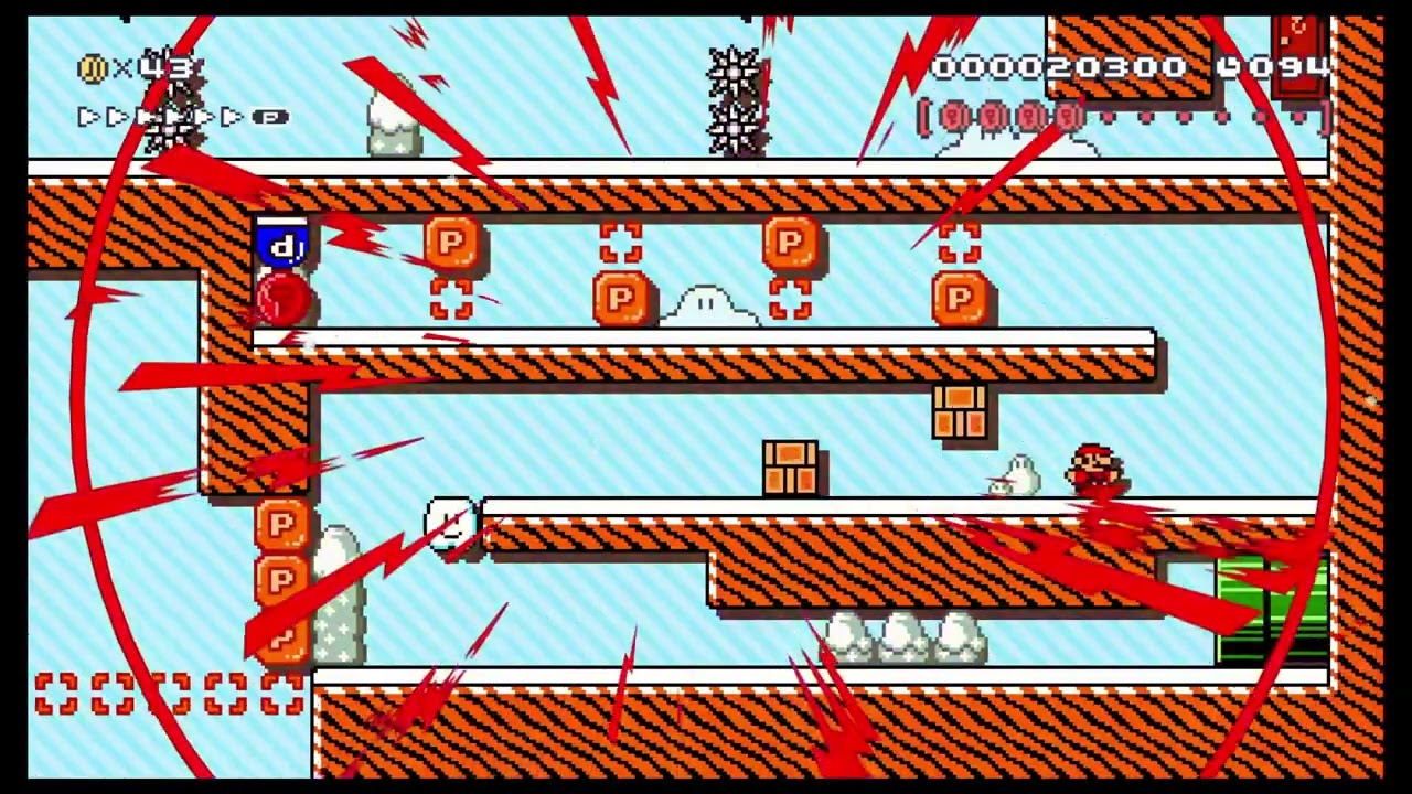 (SMM2) 3スキンのロングスピードラン 230sec by ゆー↓群れ