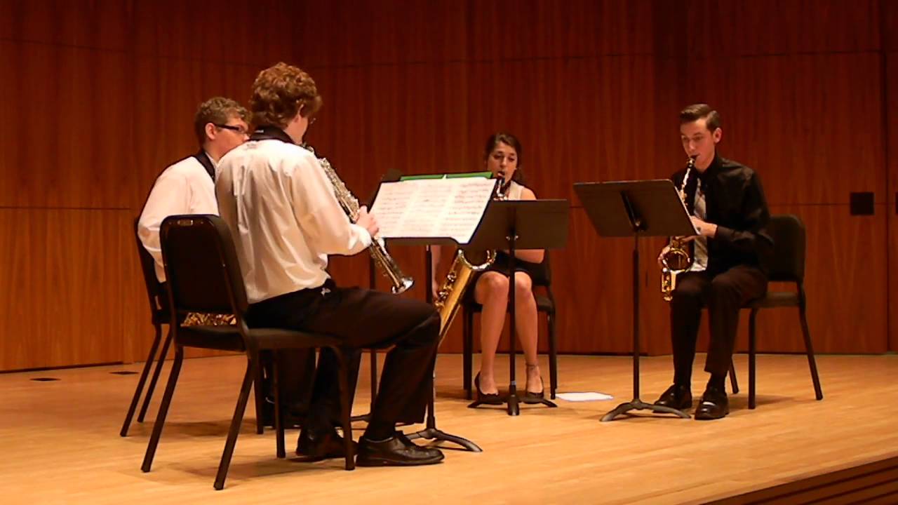 Eastman Summer Saxophone Institute Coleman Quartet YouTube
