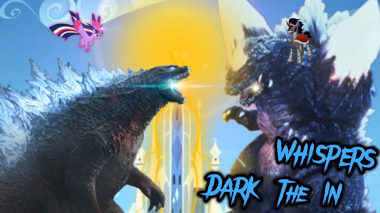 Godzilla & Twilight Sparkle Vs SpaceGodzilla & King Sombra ( Heisei Meets My Little Pony )