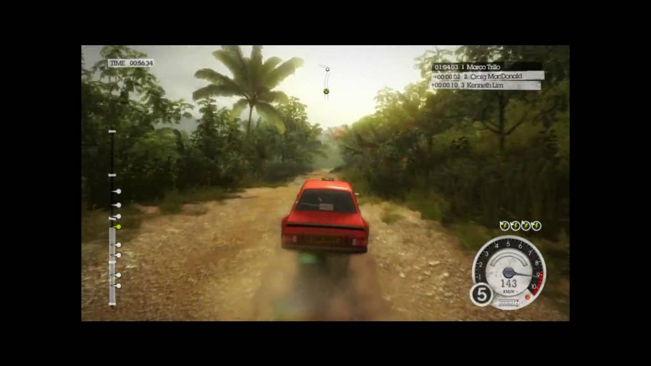 Colin McRae Dirt 2 Gameplay (PC) XFX gts 250 Core Edition 1gb