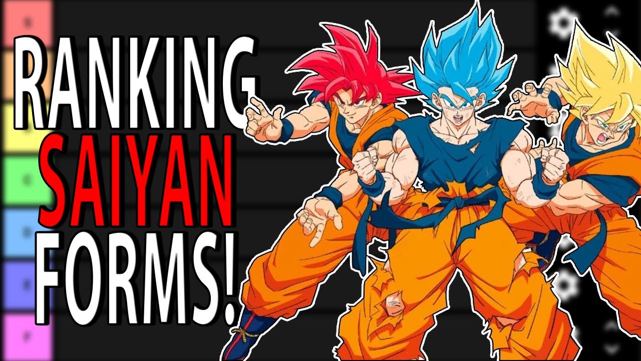 Dragon Ball - Super Sayian Forms 1-1,000 