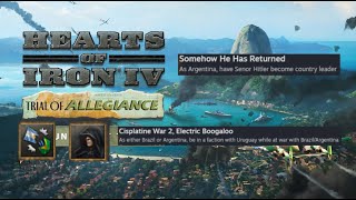 HOI4 How To Get Senor Hilter and Cisplatine War 2 Electric Boogaloo Achievement