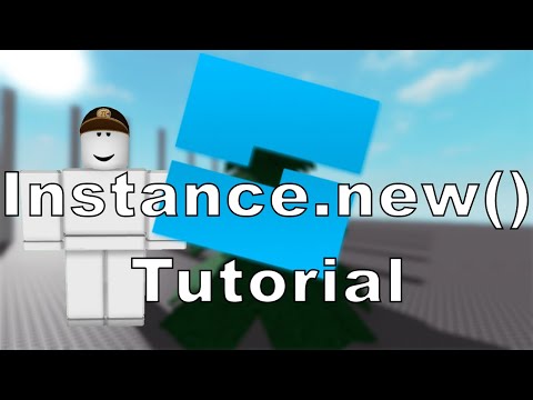 Roblox Studio Tutorial (Instance.new())