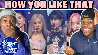 BLACKPINK How You Like That LIVE Performance The Tonight Show JIMMY FALLON - REACTION