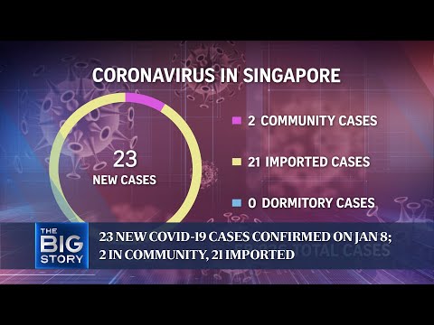 23 new Covid-19 cases confirmed on Jan 8; 2 in community, 21 imported | THE BIG STORY thumbnail