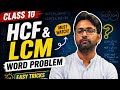 Real Numbers Class 10th. LCM and HCF word problems 
