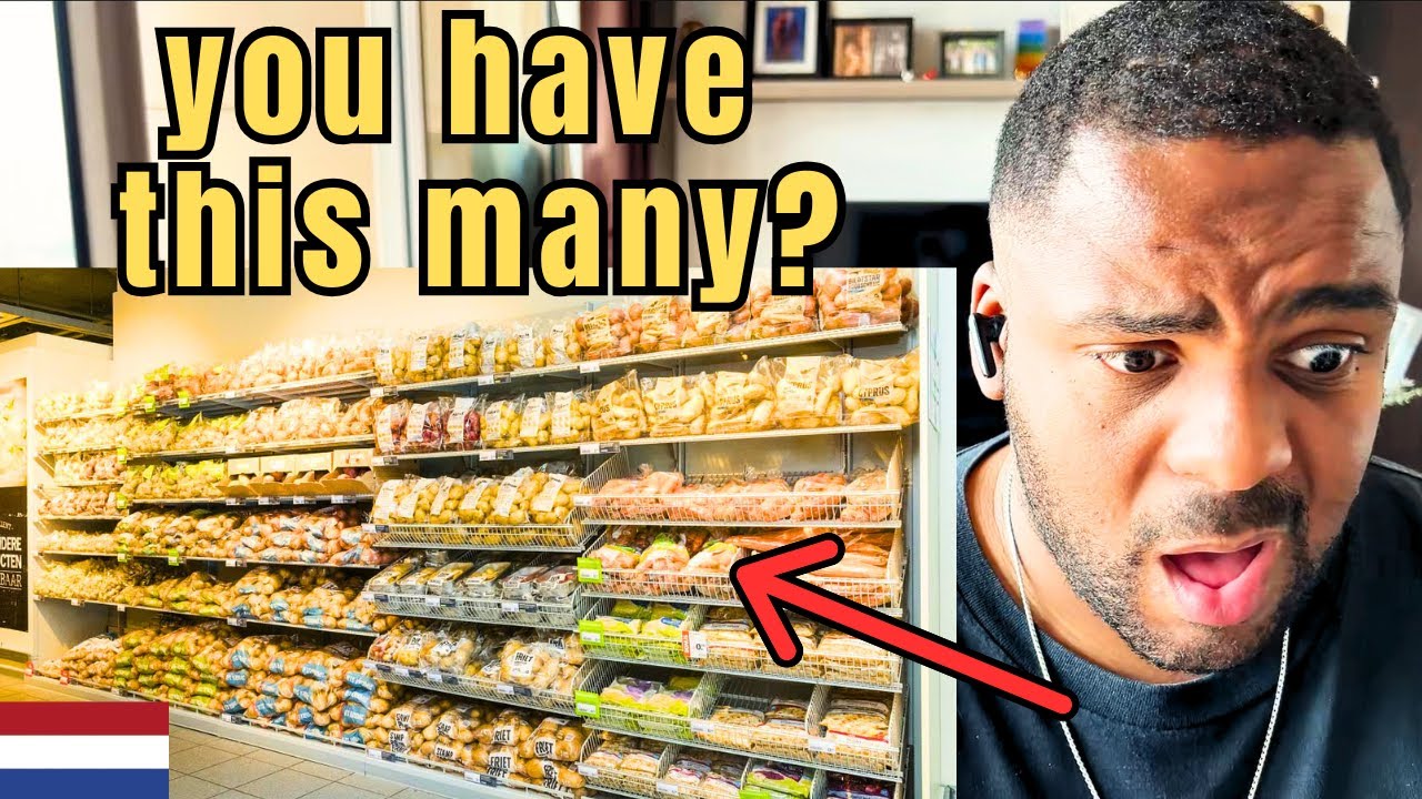 Реакция британца на 10 странных вещей в голландских супермаркетах!