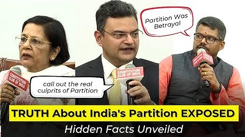 J Sai Deepak, Anand Ranganathan & Meenakshi Jain Expose India’s Forgotten Partition History & Mughal