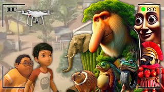 TEREKAM DRONE PENAMPAKAN PASUKAN ANOMALI ITALIAN BRAINROT DIKAMPUNG ADIT SOPO JARWO - FULL EPISODE