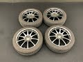 SB043 BP5 レガシィ ツーリングワゴン 2.0GT スペックB 4WD VOLK RACING 18×7.5J タイヤ・ホイール セット