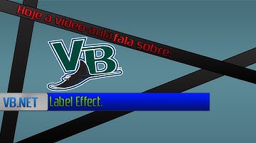[VB.NET]Label Effect