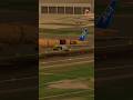 ANA Boeing 777-200ER Star Wars livery. landing in Heathrow