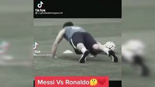 Messi Vs Ronaldo pushup