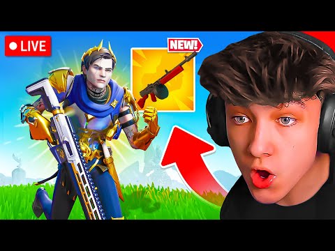 🔴LIVE! - NEW *MIDAS UPDATE* in FORTNITE! (New Items & Skins!)