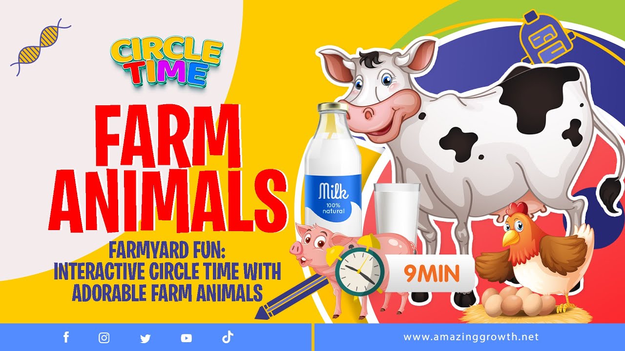 Farmyard Fun: Interactive Circle Time with Adorable Farm Animals