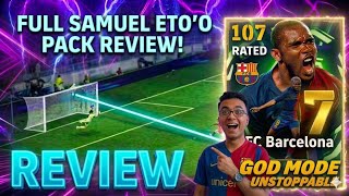 UNSTOPPABLE! 🔥 107 RATED ETO'O FULL GAMEPLAY REVIEW! 💀 eFootball 2026