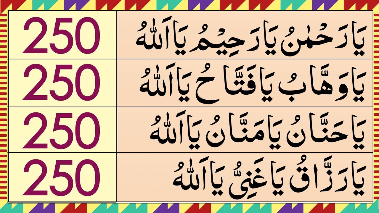 4 Special Wazaif & Azkar For Bringing Peace, Wealth, Rizq & Health in Life | Ya Wahhabu Ya Fattahu