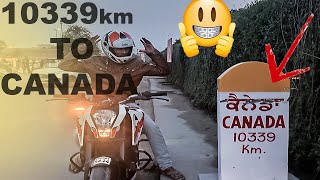 Finally in Punjab 10339km to Canada || vlog