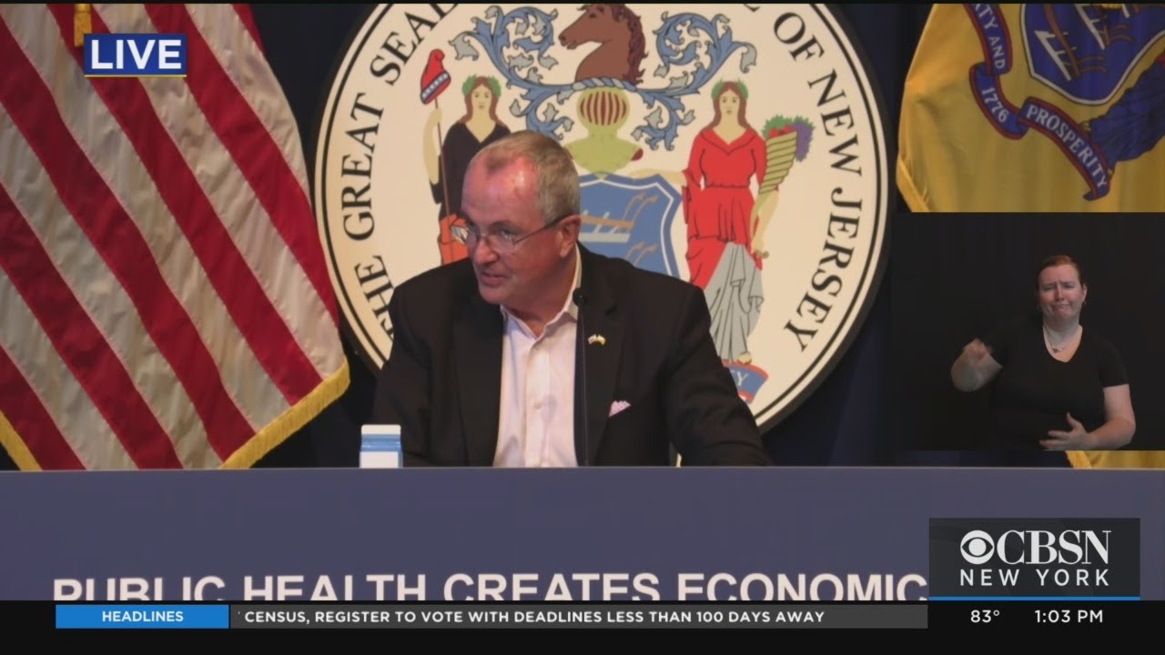 Gov. Phil Murphy Gives Briefing