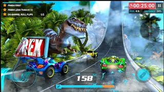 Speed 3D Stunt Race Simulator - Extreme Car Mega Stun Ramp Racing -Android Gameplay screenshot 5