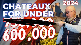 BUYING A FRENCH CHATEAU for under 600 000 Euros - What can you get?
