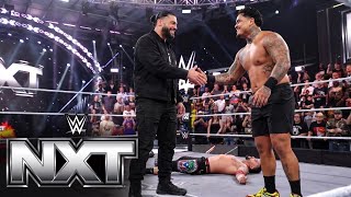 BREAKING: ZILLA FATU DEBUT AT NXT AND WELCOMED BY ROMAN REIGNS 🔥
