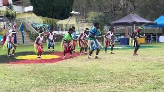 Torres Strait Islander students traditional dances at MSB Naidoc Day 2025