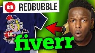 Should you Pay Designers on Fiverr? Redbubble Tips, Merch By Amazon and more! screenshot 4