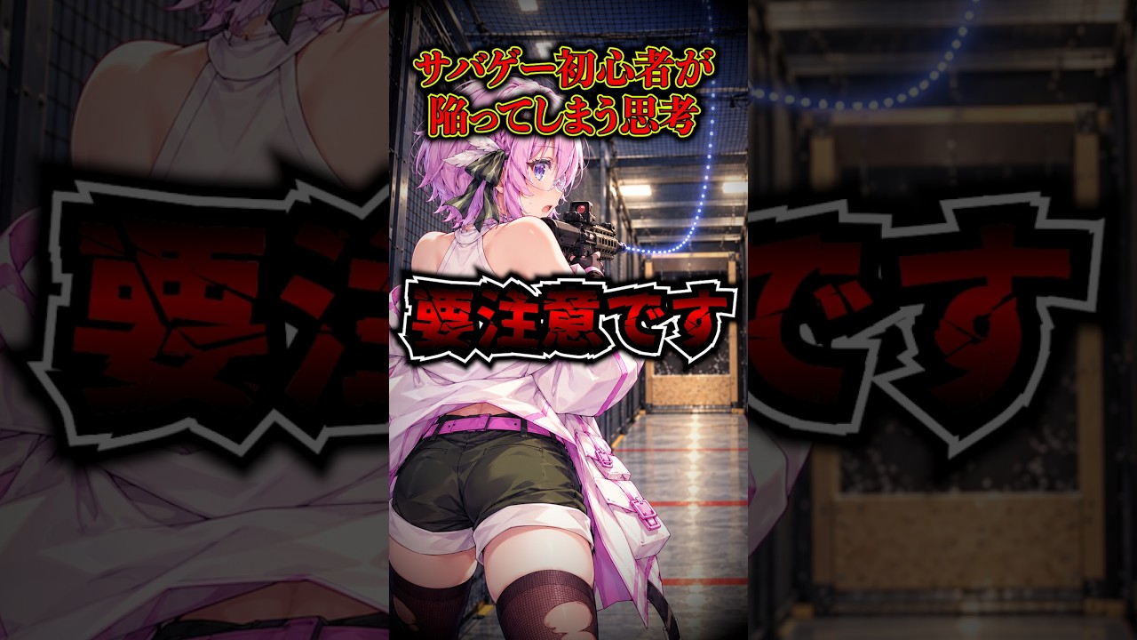 【初心者向け】エアガンのホップ調整の考え方 #サバゲー #airsoft #vtuber