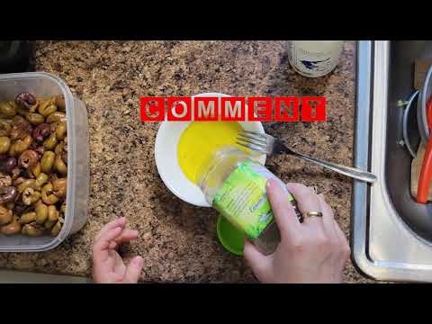 Marinating Olives for salad | Super fresh Salad