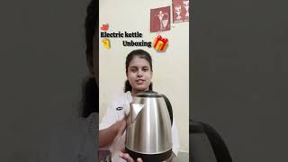 electric kettle unboxing with me🫖🎁 unboxing video 📸🤌#ytshorts #unboxing #shorts #minivlog #viral