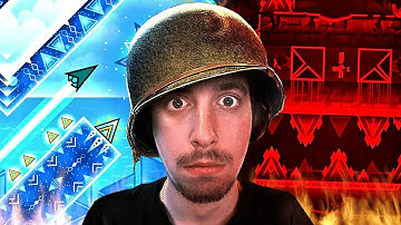 NOOBS vs EXTREME DEMONS (In Practice Mode)