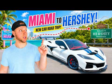 Driving My NEW ZR1X America Edition 1,200 Miles Home!!! Miami to Pennsylvania DISASTER...